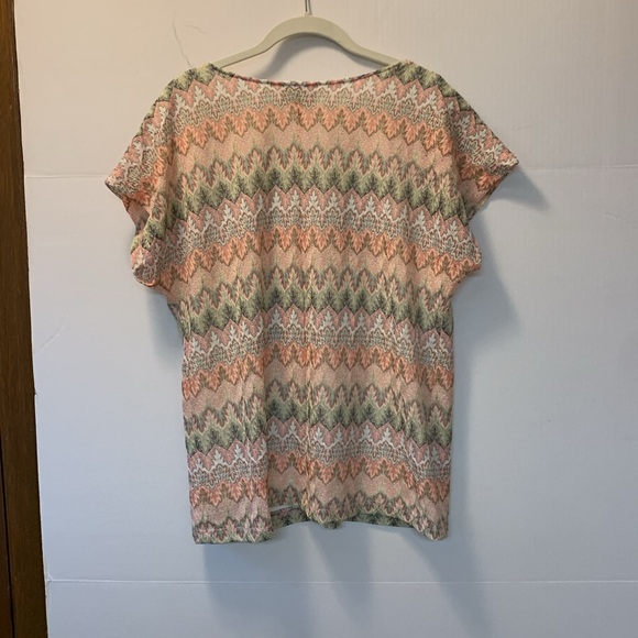 Alfred Dunner Lined Women’s Blouse Size M Detachable Necklace - Picture 7 of 8